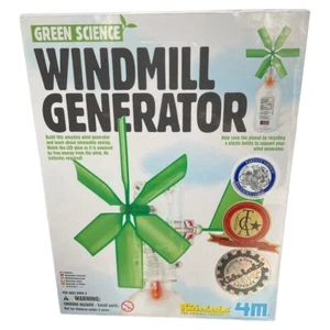 Windmill Generator GreenScience Science Project Kit Kids Activity ToySmith NEW - Picture 1 of 6