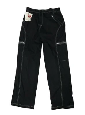 Calça feminina Joe Rocket XL acolchoada atômica motocicleta cintura 34” costura interna 32” NOVA - Imagem 1 de 4