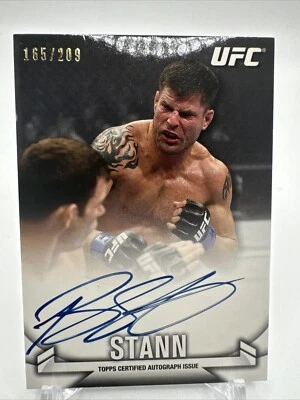 Brian Stann 2013 Knockout Auto 165/209 UFC - 870 - Image 1 of 2