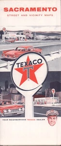 1965 Texaco Road Map: Sacramento NOS - Picture 1 of 1