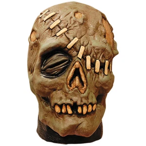 Adults Toxictoons™ Rot Skull Overhead Latex Mask – One Size | Officially License - Picture 1 of 1
