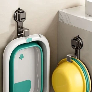 Plastic Washbasin Storage Rack Punch-free Wash Basin Organizer Washroom - Picture 1 of 12