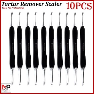 Silicone Handle Dental Periodontal Curettes Tartar Remover Plaque Sickle Scaler - Picture 1 of 5