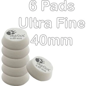 Rupes Bigfoot iBird Nano 30/40 mm bianco ultra fine pastiglie in schiuma lucidante confezione da 6 - Foto 1 di 1