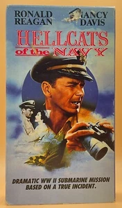 Hellcats of the Navy VHS 1957, 1988 Ronald Reagan **Buy 2 Get 1 Free** - Picture 1 of 3