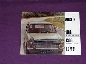 Austin 1100 / 1300 / Kombi Original Prospekt deutsch 275x210mm 10 Seiten - Bild 1 von 7