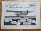 9/1948 PUB AUSTER STEEL AEROPLANE RAF MILITARY TRAINER MK VII ORIGINAL AD
