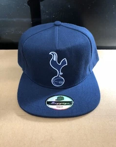 TOTTENHAM HOTSPUR Snapback Hat Dark Blue Adjustable Size Fits All Brand New - Picture 1 of 4