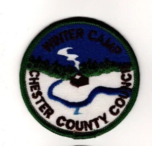 Chester County Council Exton Pennsylvania, Winter Camp Patch - Picture 1 of 1