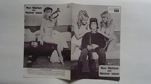 M18- Filmprogramm NFP Nr.6629 WENN MÄDCHEN ZUM MANÖVER BLASEN - Picture 1 of 2