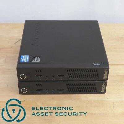 (Lote de 2) Lenovo ThinkCentre M72E i3-3220T 4GB RAM (Sin unidad) Foto 1 de 4