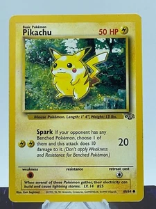 Juego de cartas coleccionables Pikachu Jungle Pokémon - Imagen 1 de 2