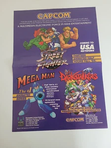 Capcom Poster - Street Fighter, Megaman, Darkstalkers (Serien) - Bild 1 von 1