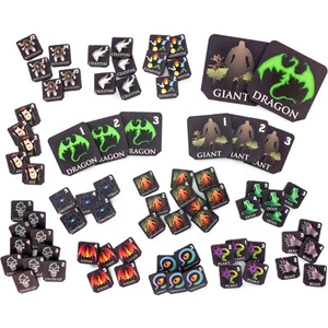 D&D Monster Tokens | 78 Tokens | Full Color | 1/8” Wood | Pathfinder TTRPG RPGs - Picture 1 of 5