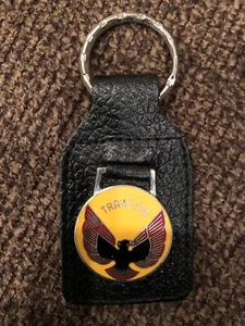 Original 1980’s Pontiac Trans Am Genuine Leather Key Chain #2 - New Old Stock - Picture 1 of 2