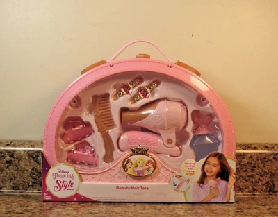 Bolso de Pelo Belleza Colección Estilo Princesa Disney con Secador de Pelo Funcionando NUEVO Foto 1 de 3