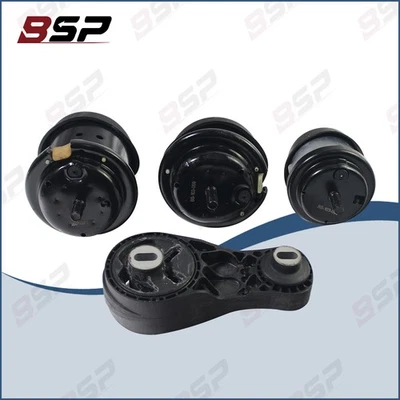 4PCS For 2009-2017 Buick Enclave Chevy Traverse 3.6L Auto Trans MOTOR MOUNT KIT Foto 1 de 4