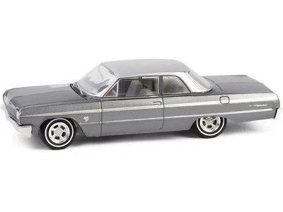 CHEVROLET Bel Air - 1964 - dark grey - Greenlight 1:64 - Immagine 1 di 4