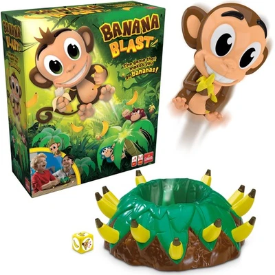 Banana Blast Game Goliath - Pull Bananas & Make Monkey Jump Family Game - Image 1 of 4