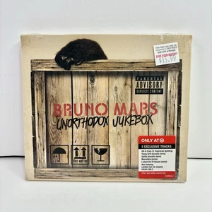 Unorthodox Jukebox by Bruno Mars NEW! Target Exclusive CD 5 Bonus Tracks Remixes - Foto 1 di 5
