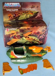 1981 - MATTEL - MASTERS OF THE UNIVERSE - WIND RAIDER - ASSAULT LANDER - BOXED - Foto 1 di 16