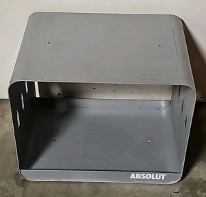 Seltene Absolut Vodka Metall Display Kiste Arbeitsplatte Ständer Regal Bar Dekor Barware - Bild 1 von 9