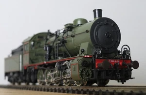 Roco 04117D HO gauge SNCF 050B / Prussian G10 steam locomotive in green livery - Picture 1 of 17