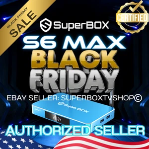 🔥2025 NEWEST SUPERBOX S6 MAX-💥FREE AIR SHIPPING✈️-PROOF OF AUTHENTICY! ✅ - Picture 1 of 12
