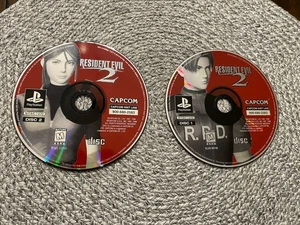 Resident Evil 2 Capcom Sony PlayStation PS1 solo disco 1+2 - Foto 1 di 3