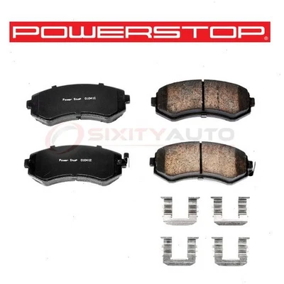 PowerStop Front Disc Brake Pad & Hardware Kit for 1989-1996 Nissan 240SX - fi Foto 1 de 4