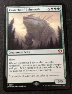 Craterhoof Behemoth - CMM - MTG - EN - NM - 0280 - Picture 1 of 1