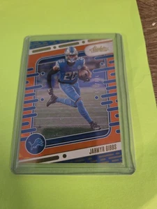 JAHMYR GIBBS 2024 Absolute #36 mosaico arancione /299 leoni alabama spedizione gratuita - Foto 1 di 2