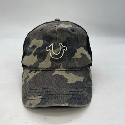 Sombrero TRUE RELIGION OSFA Outline HS Trucker TR 2329 Camuflado-Blanco CtnPoly Béisbol Foto 1 de 4