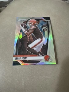 2024 Panini NFL Prizm Jerry Jeudy Silver Prizm SP Cleveland Browns - Picture 1 of 2