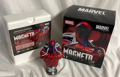 Diamond Select Toys Age of Apocalypse Series MAGNETO Bust Figurine with COA, Box - Image 1 of 4