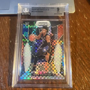 Cam Reddish 2019-20 Panini Prizm Draft Picks Red White & Blue RC #12 /99 BGS 9 - Bild 1 von 6