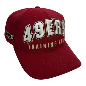 Vintage San Francisco 49ers Training Camp Hat American Needle 90s Stockton Wool - Picture 1 of 14