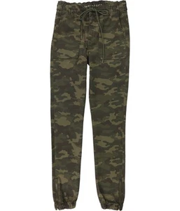 American Eagle Womens Camo Athletic Jogger Pants, Green, 6 Long - Picture 1 of 3