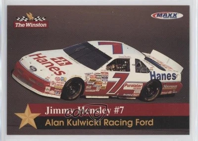 1993 Maxx Special Edition Jimmy Hensley #7 #37 - Image 1 of 2