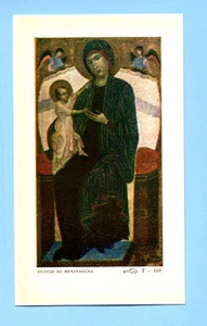 Santino Antico MADONNA del BONINSEGNA image pieuse holy card  - Picture 1 of 1