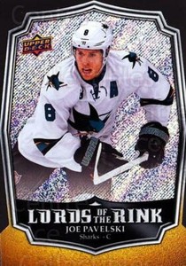 2014-15 Upper Deck Overtime Lord of the Rink #10 Joe Pavelski
