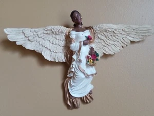 Afroamerikanischer Schutzengel Wandskulptur - Bild 1 von 17