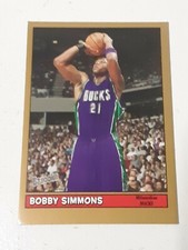 Bobby Simmons Milwaukee Bucks 2005-06 Topps Bazooka Card #41