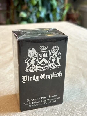 Dirty English por Juicy Couture 1,7 oz / 50 ml EDT spray para hombres -sellado de fábrica- Foto 1 de 4