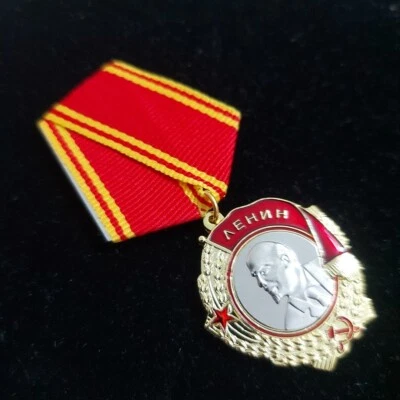 PEDIDO MEDALLA INSIGNIA SOVIÉTICA LENIN URSS . RÉPLICA Foto 1 de 3