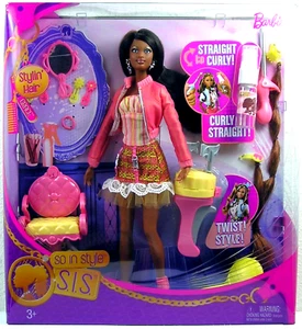 Barbie So In Style Stylin Hair Grace Doll S.I.S 2009 Mattel #P8326 NRFP - Picture 1 of 1