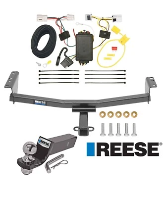 Reese Trailer Tow Hitch For 08-20 Nissan Rogue Complete Package Wiring & 2" Ball Foto 1 de 4
