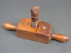 Wooden screw box 15/16" thread cutter vintage old tool - Picture 1 of 11