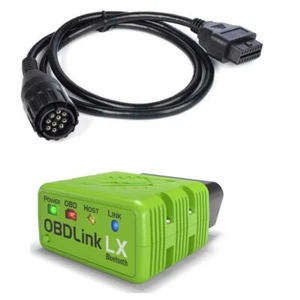 OBDLink LX Bluetooth Scanner +10PIN Adapter For BMW Motocycles Motorade MOTOSCAN - Picture 1 of 4
