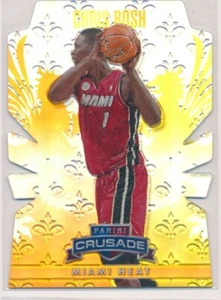 2013-14 Panini Crusade Basketball ORANGE DIE-CUT #258 Chris Bosh Heat 59/99 - Picture 1 of 2
